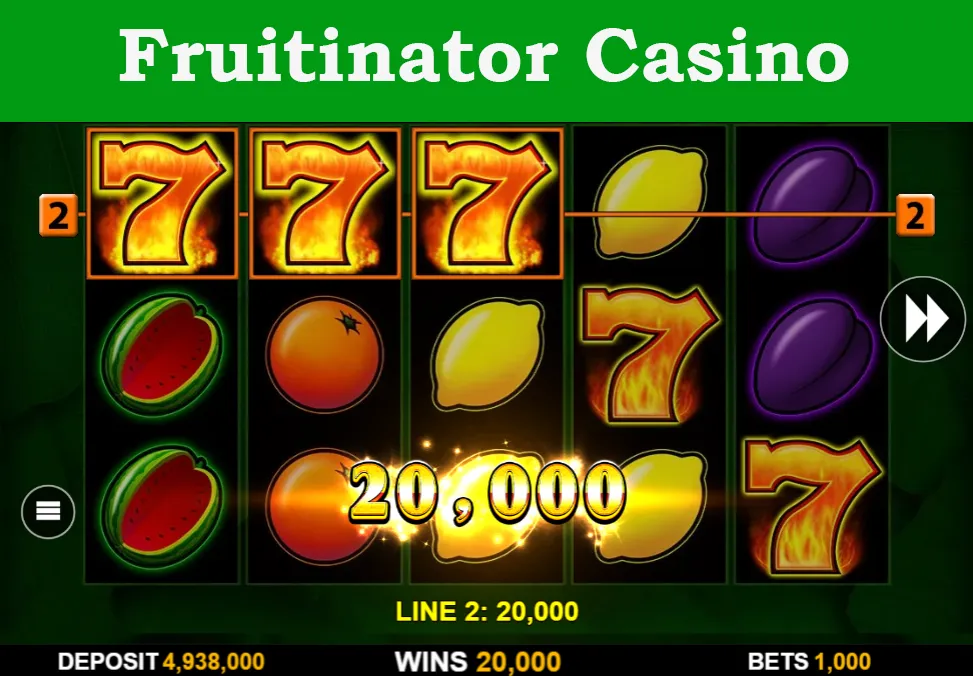 fruitinator casino
