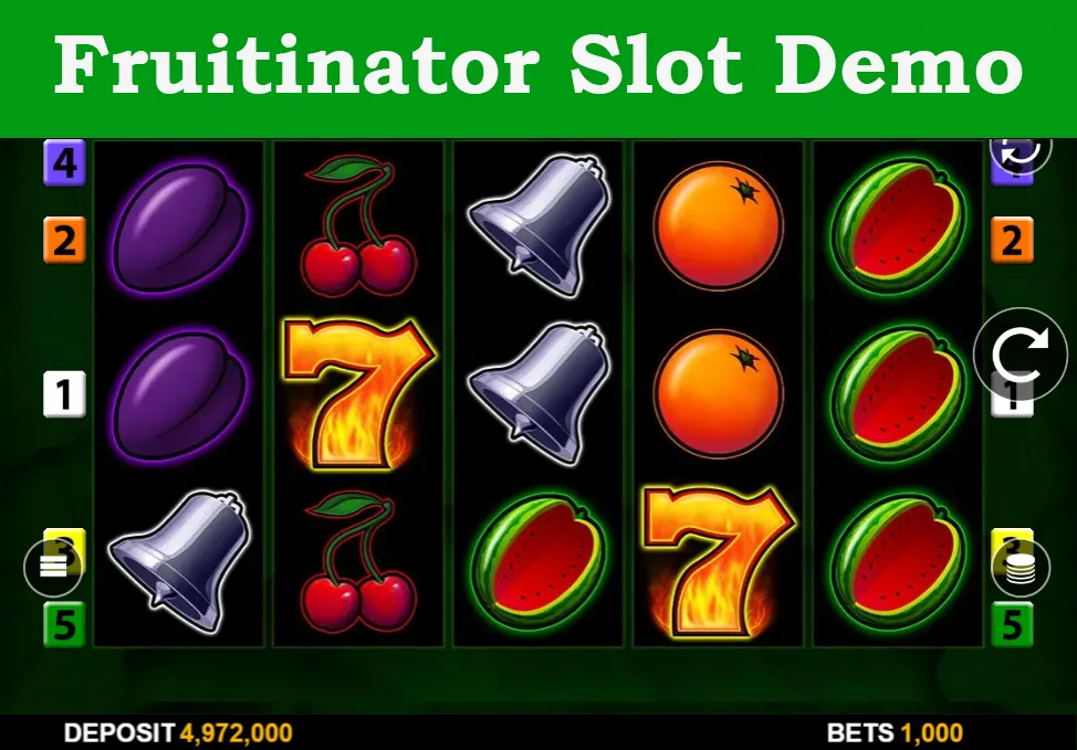 fruitinator slot demo